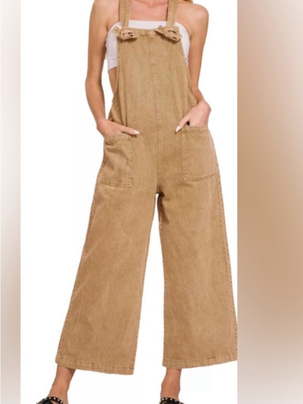 Zenana Wide Leg Romper